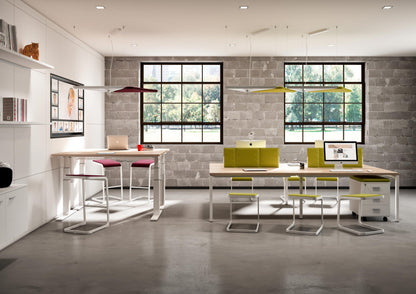 Taburete C-Stool Grafito Tapizado D02/273