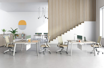 Isla Operativa Nora - 2 Puestos 140 X 70 cm c/u