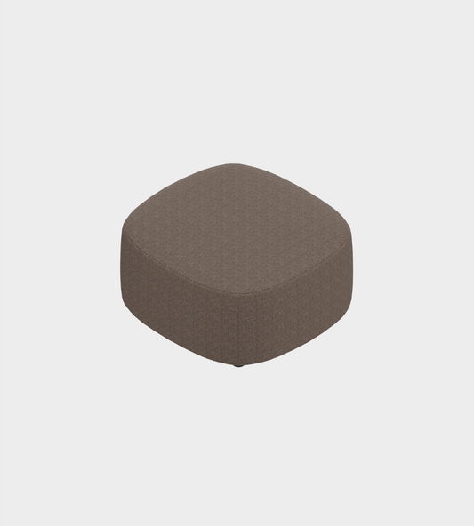 Pouf Abbey Avellana 87 x 83 x 45 cm